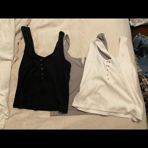 Abercrombie & Fitch Cropped Tanks